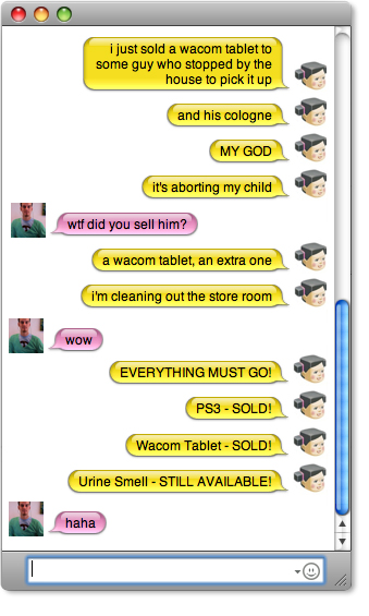 sale everything must go ps3 urine smell wacom tablet cologne abort child